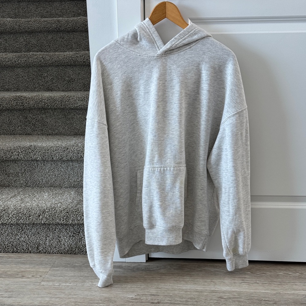 Aeropostale Light Gray Men's Pullover Hoodie